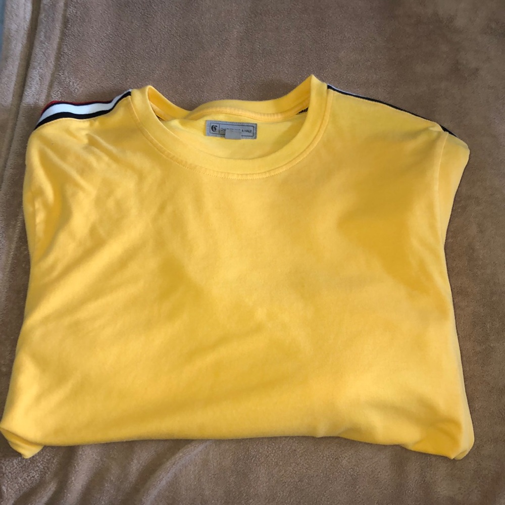Long Sleeve Yellow Shirt